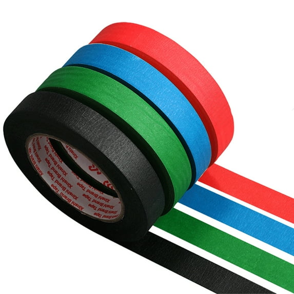 tooloflife Textured Paper Adhesive Painting Tape General Purpose Masking Tape for Home Office Use Green