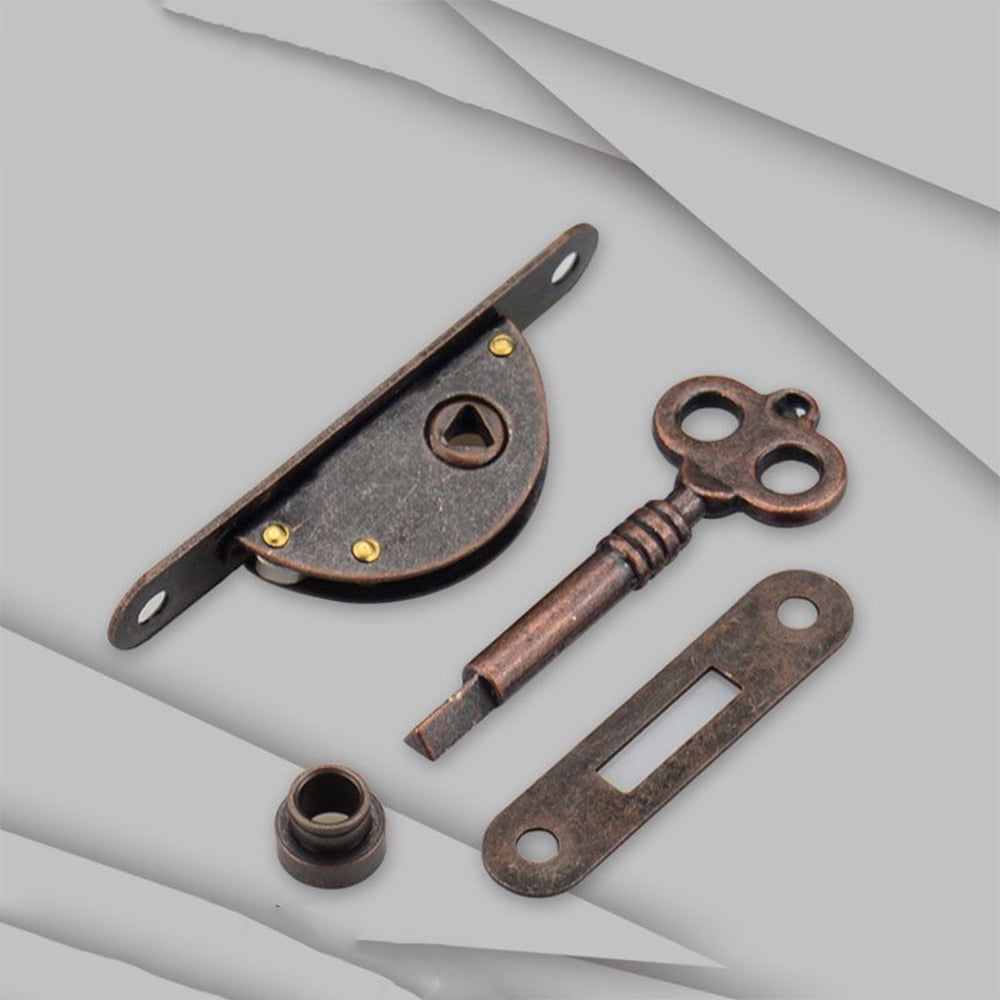tooloflife Vintage Lock for Jewelry Antique Cabinet Lock Old Lock ...