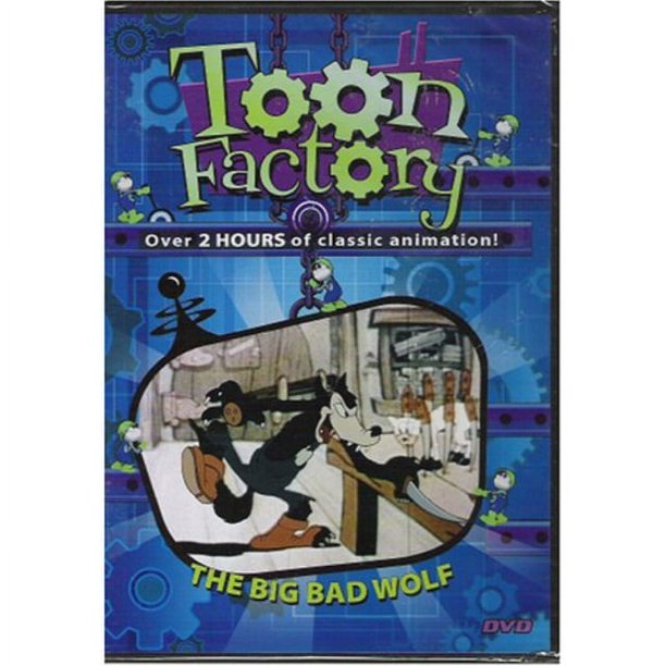 DVD　10×2 8.7 toon factory the big bad wolf (animated) 2 hours - Walmart