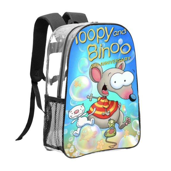 toopy and binoo Pattern Transparent Backpack Lightweight And fashionable Showcasing Personality And Leading The Trend