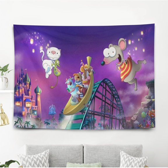 toopy and binoo Tapestry Gift Wall Hanging Backdrop for Room Bedroom Girls Fans Background Banner Party Birthday Supplies Decor