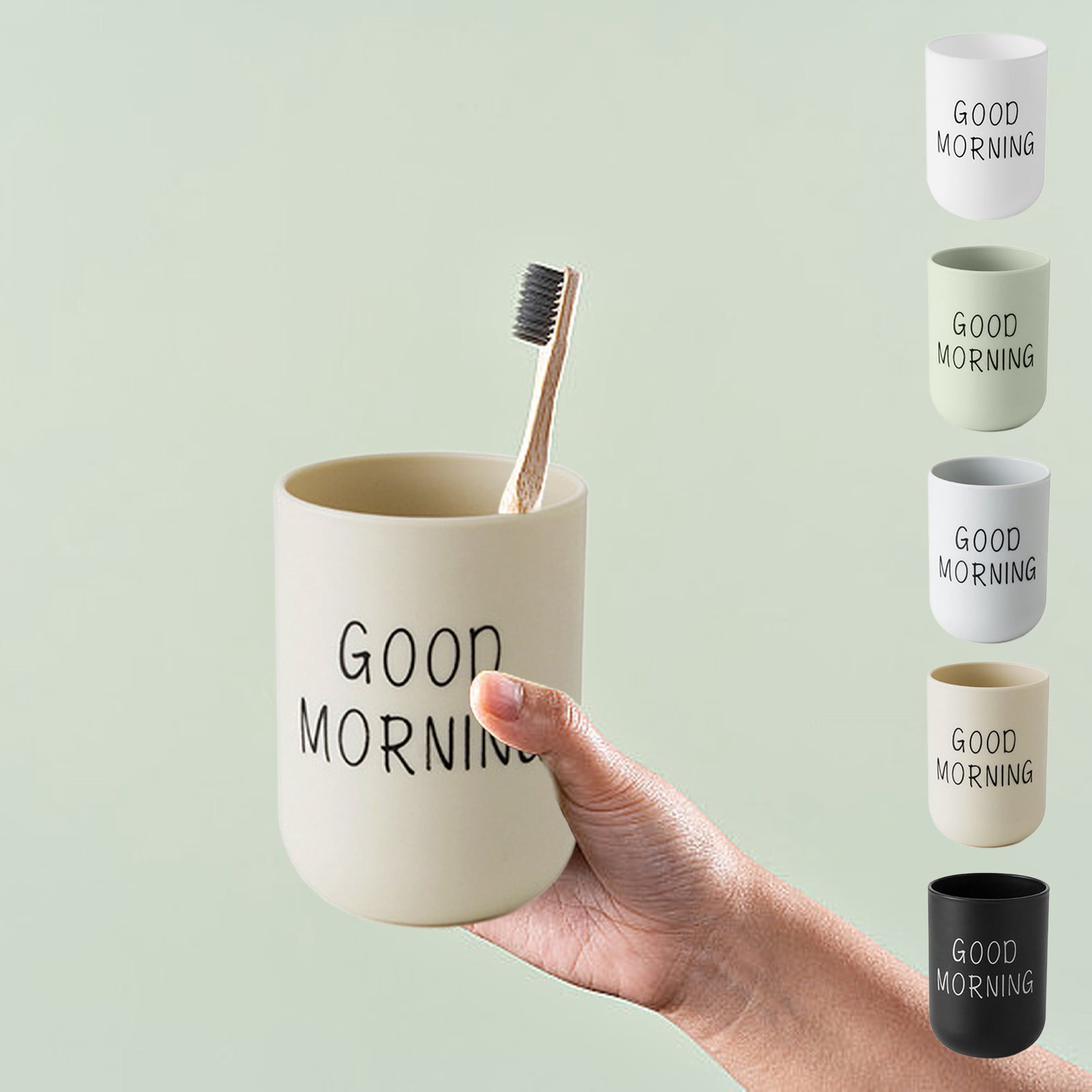 toothpaste Holder Mug, Couples Travel Cup, Stainless Steel Material ...