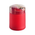 thumbnail image 1 of toothpick Holder Dispenser, toothpick Dispenser, 3 in Diameter Plastic Storage, Storage with Lid, Kitchen Countertop Storage, Kitchen Countertop Organizer, Red, 1 Pc, decorative, 1 of 8