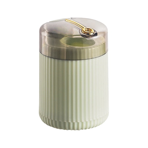 toothpick Holder Dispenser, toothpick Dispenser, 3X2 in Green Plastic, Kitchen Countertop Organizer, decorative Storage, Storage with Lid, Kitchen and Dining, Counter top