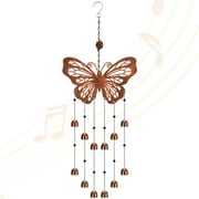 topjuju Butterfly Wind Chimes for Outside Clearance, Metal Butterfly Gifts for Women Men, Outdoor Butterfly Garden Patio Home Decor, Memorial Windchimes Suitable as Gift for Mom Sisters Friends