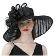 toraway Sun Hats for Women Small Head White Summer Women Hat Wide Sun