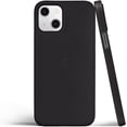 thumbnail image 1 of totallee Thin iPhone 15 Case, Thinnest Cover Ultra Slim Minimal - for Apple iPhone 15 (2023) (Frosted Black), 1 of 4