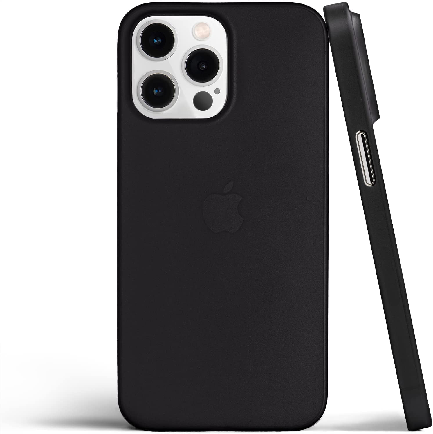 totallee Thin iPhone 15 Pro Case, Thinnest Cover Ultra Slim Minimal - for Apple iPhone 15 Pro (2023) (Frosted Black)