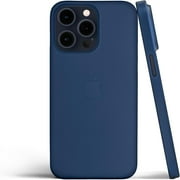 totallee Thin iPhone 15 Pro Case, Thinnest Cover Ultra Slim Minimal - for Apple iPhone 15 Pro 2023 Navy Blue