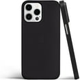 thumbnail image 1 of totallee Thin iPhone 15 Pro Max Case, Thinnest Cover Ultra Slim Minimal - for Apple iPhone 15 Pro Max (2023) (Frosted Black), 1 of 4