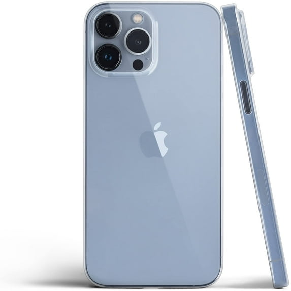 totallee Thinnest Clear iPhone 13 Pro Max Case, Thin Cover Ultra Slim Minimal - Transparent Case for iPhone 13 Pro Max