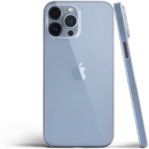 totallee Thinnest Clear iPhone 13 Pro Max Case, Thin Cover Ultra Slim Minimal - Transparent Case for iPhone 13 Pro Max