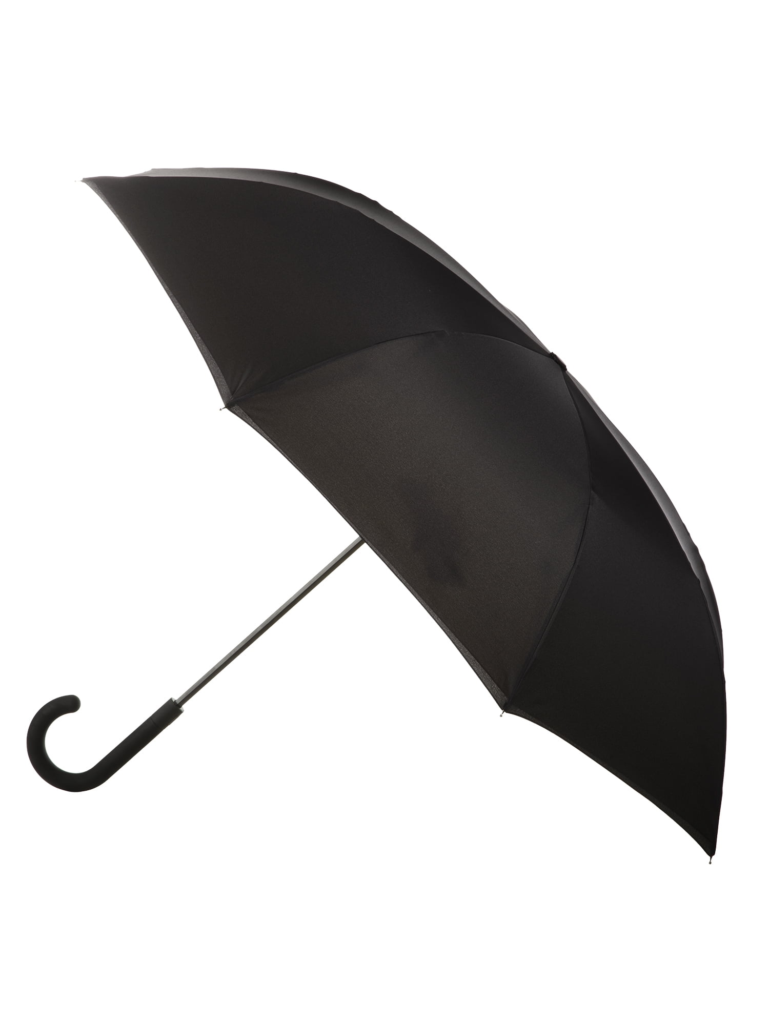 Compact Black Automatic Windproof Folding Umbrella