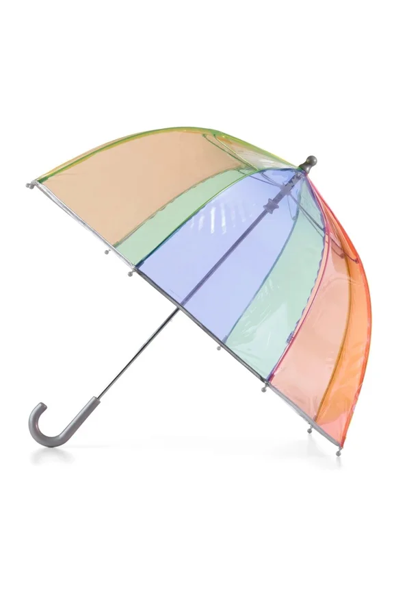 Kid’s Clear Bubble Umbrella - 2236 (Rainbow, V08)