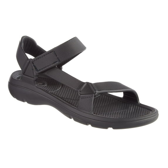 totes Riley Men's Everywear® Sport Sandals Color: Black Size: 10