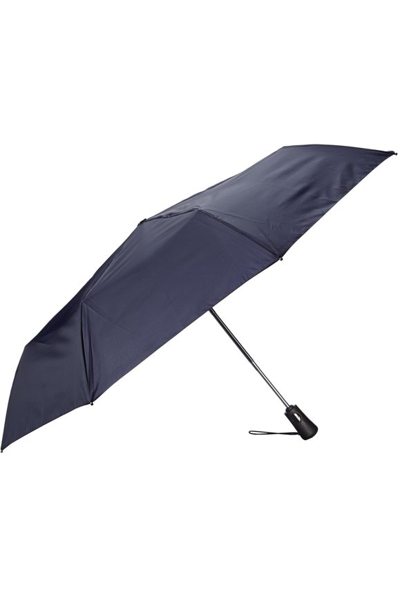 Titan Compact Travel Umbrella, Automatic Open/Close-7550-Navy