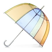 totes Transparent Rain Umbrellas, Bubble, Rainbow