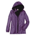 thumbnail image 1 of totes Womens Rain Jacket with Hood Rain Coat for Women Waterproof Womens Coats, Plum, Medium, 1 of 7