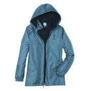 TOTES Womens Rain Jacket with Hood Rain Coat for Women Waterproof Womens Coats, Storm Blue, Large
