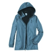 totes Womens Rain Jacket with Hood Rain Coat for Women Waterproof Womens Coats, Storm Blue, Large