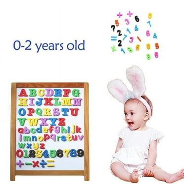 Totil Stickers Set of 26 Colorful Teaching Magnetic Numbers Fridge Magnets Alphabet