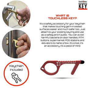 touch|less KEY - no contact multitool