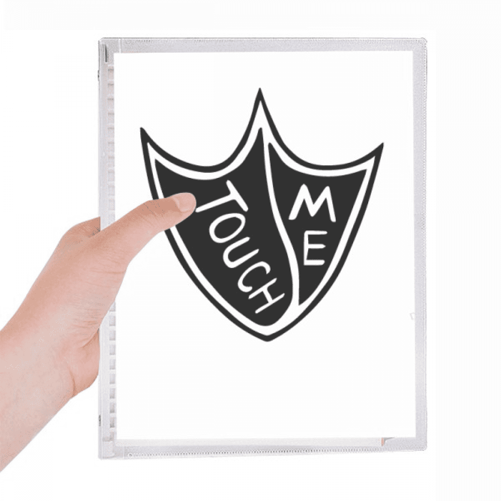 touch me duck foot quote diy design notebook loose diary refillable journal statiry