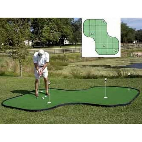 tour links pg-26pp-1 12 x 12 ft putting green