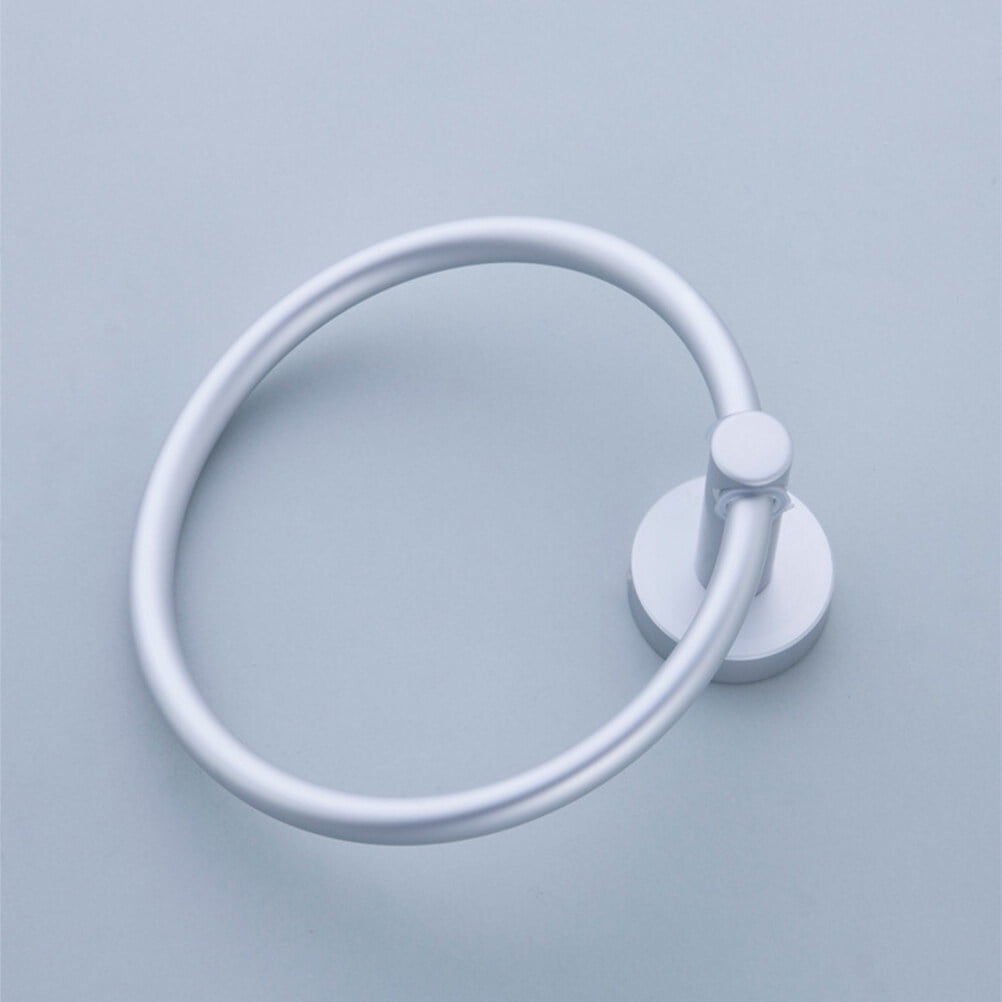 towel holder Space Aluminum Towel Ring Wall Mounted Bath Towel Holder