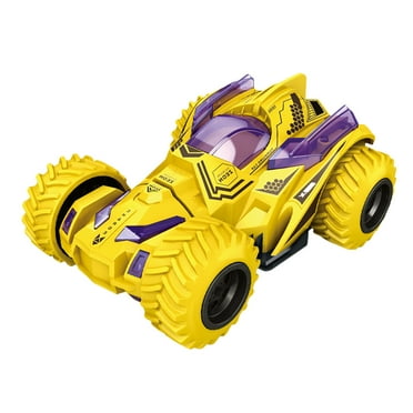 toys under $5! 2024 Upgraded RC Stunt Cars Remote Control LED Headlights 360-Degree Spin Double-Sided Driving 2.4 GHZ Rechargeable Toy Vehicle Gift Kids Boys Girls Age 6-12+