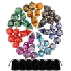 HDdais 7-Piece DND Dice Set With Octopus Inside - Polyhedral Resin Dice For Dungeons & Dragons, Pathfinder, RPG Games