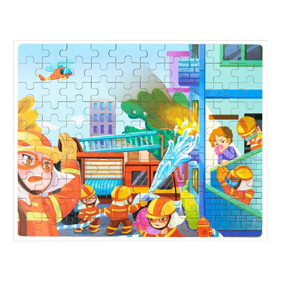 toys under $5! Pretty Puzzles for Kids Ages 4-8,100 Piece Puzzles for Kids,Kids Puzzles Jigsaw Puzzles in a Metal Box,Childrens Puzzles 100 Piece Puzzle Games Puzzle Toys for Girls and Boys