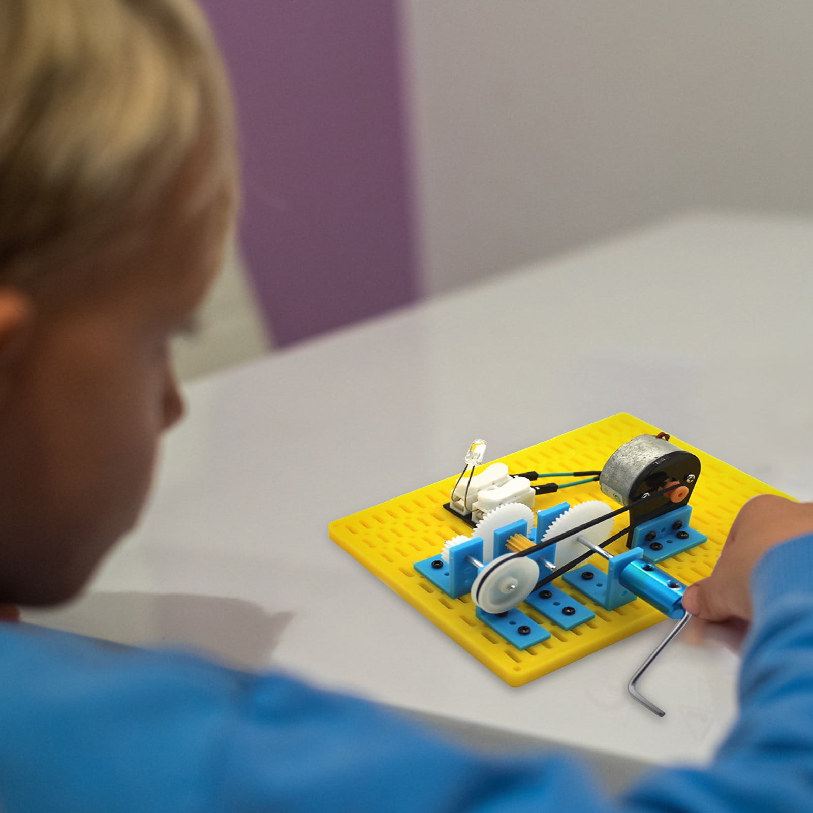 toys for ages 813 Montessori Busy toy Kits for Boys Mini Hand Crank