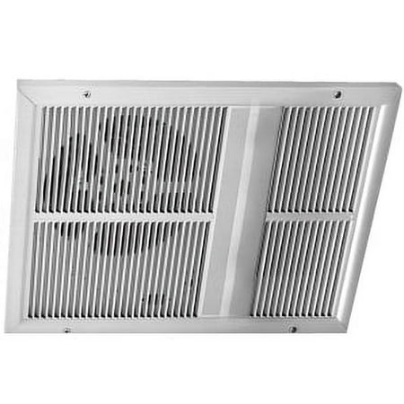 TPI HF3386DRP Forced Ceiling Ceiling Heater, 4000/3000W 240/208V 1 PH