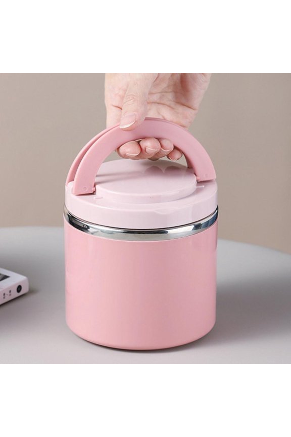 tpyrced Insulated Thermos Stainless Steel Reusable Lunch Box