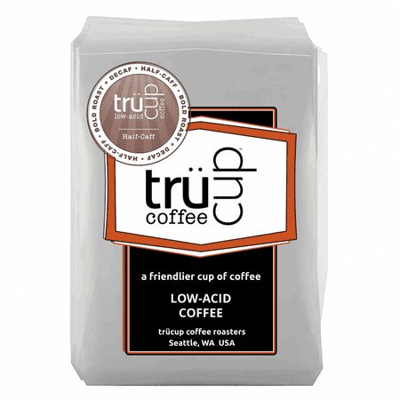 trücup Low-Acid Half Caff 12 oz Drip Grind Coffee