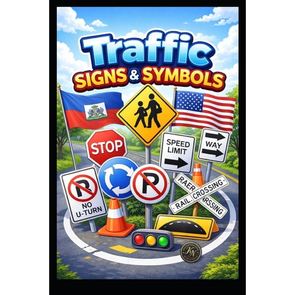 traffic sign & symbols: Traffic Signs & Symbols: A Practical Guide to Road Safety, Rules, and Driver Responsibil, (Paperback)