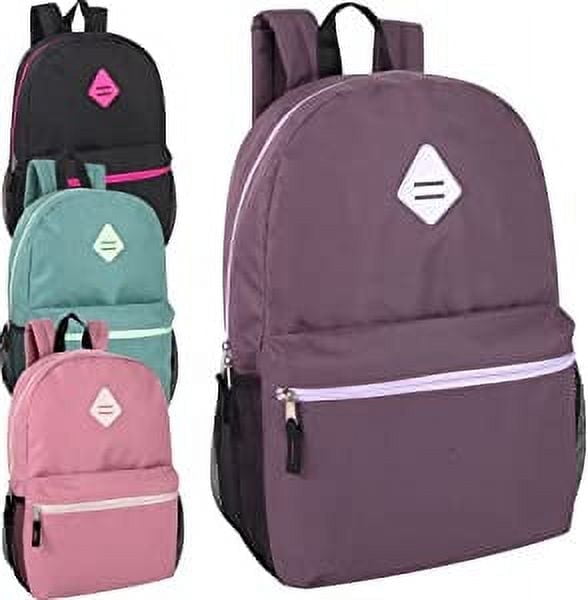 19 Inch Backpack Refrence Trail Maker Multipocket Backpacks, 24 Pack, Female Colors, Side Mesh ...