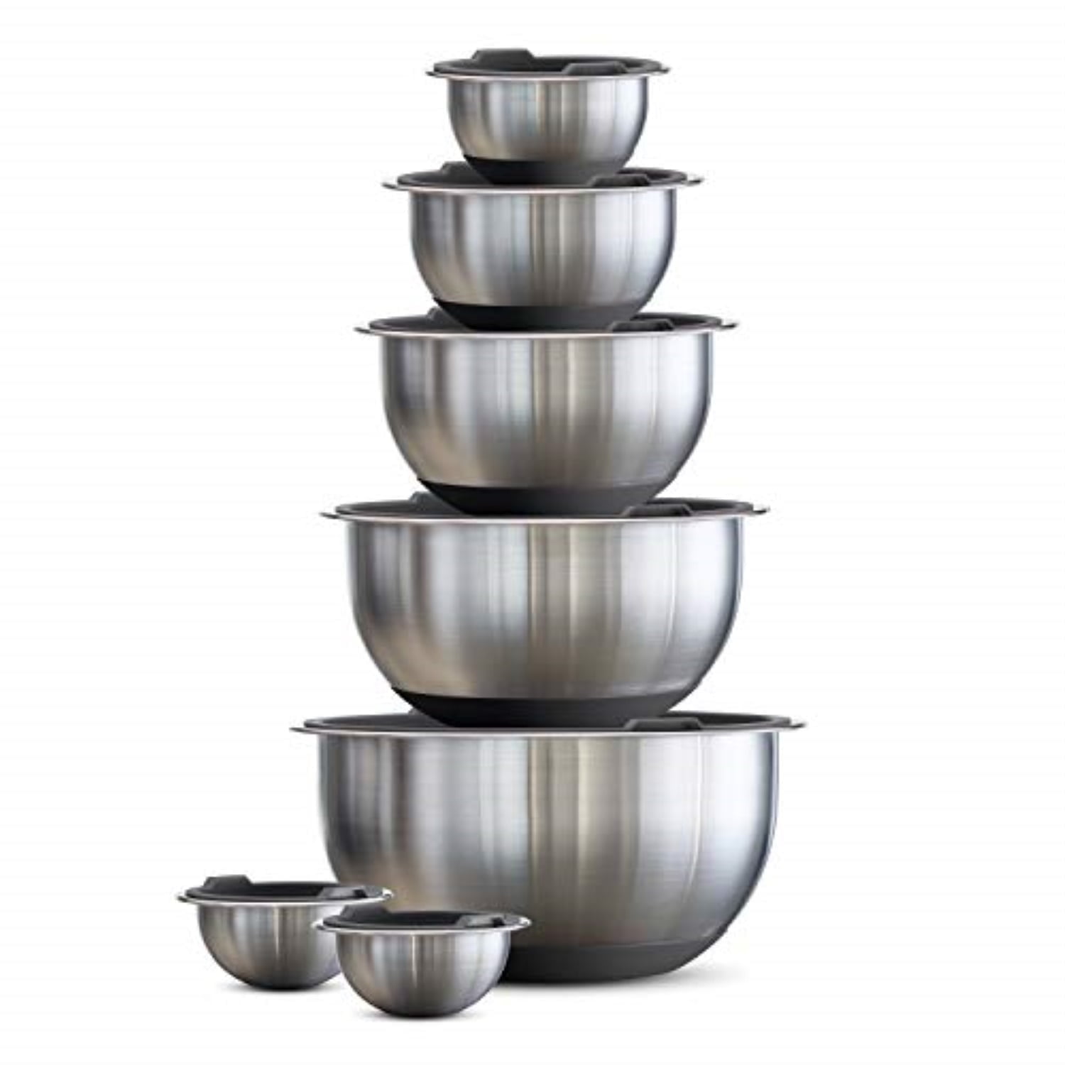 tramontina 80202/507ds mixing bowls, 14 pc, gray