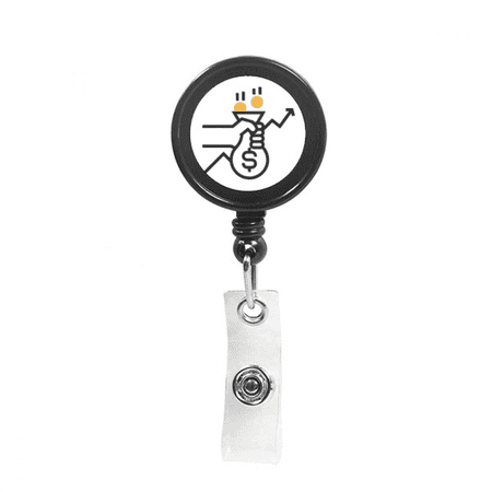 transaction buyer my pocket Retractable Keychain Badge Holder ID Badge