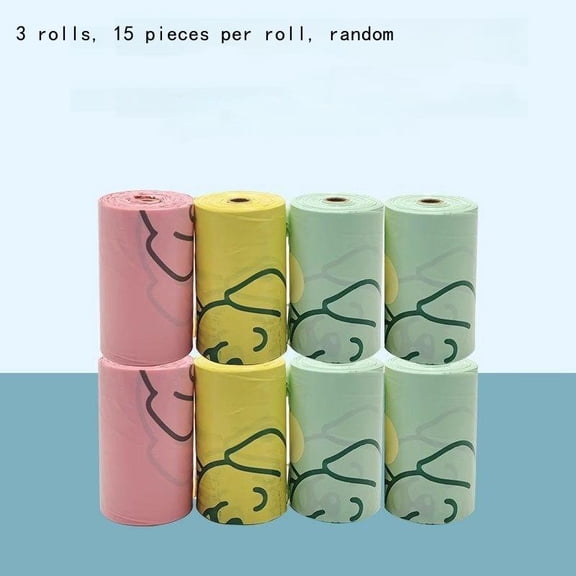 (trash bag 3 roll) Foldable Long Handle Steel Dog Cat Pet Poop Scoop Garbage Grabber Telescopic Dirt Picker Environmentally Friendly Pet Clean
