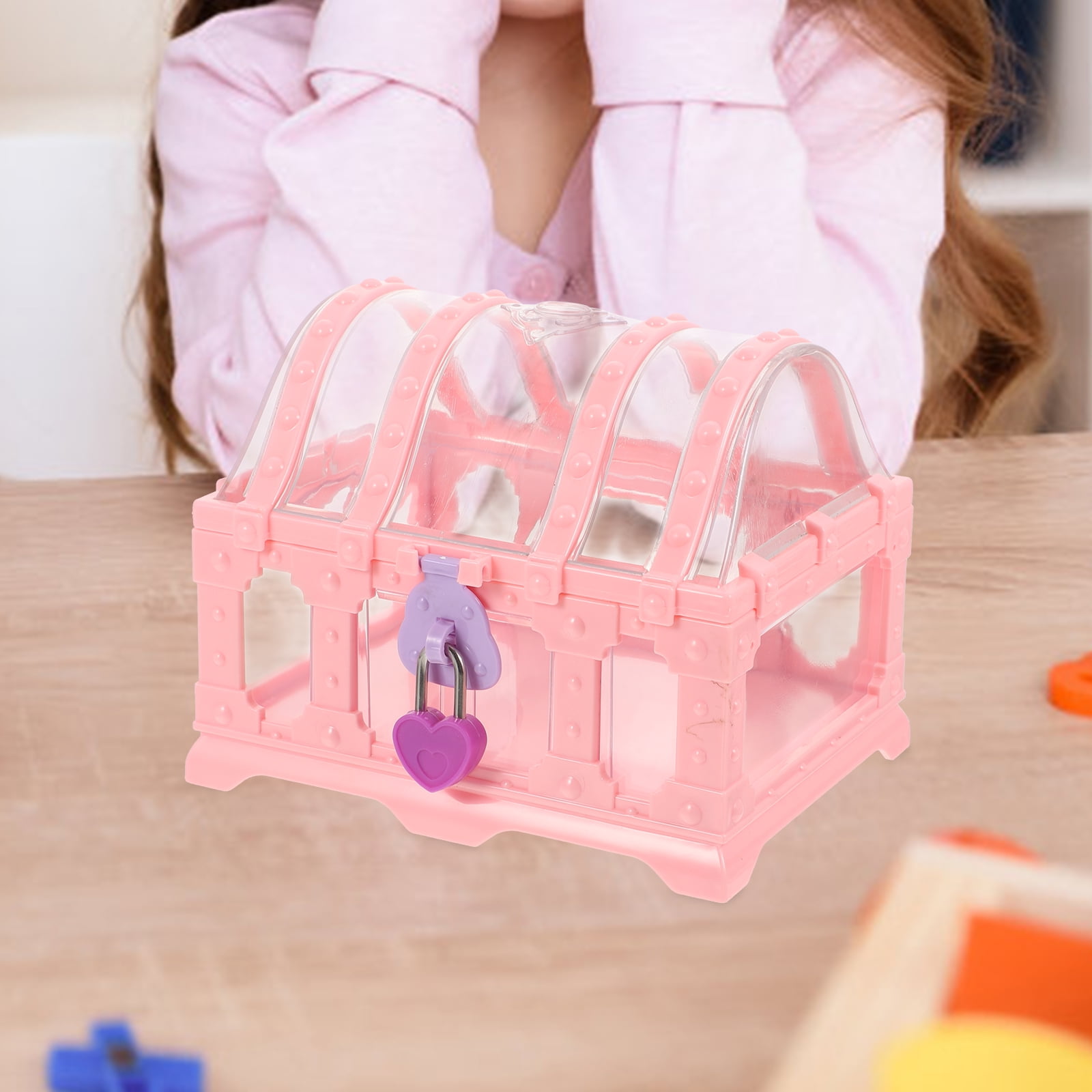 treasure chest toy box Treasure Chest Box Pirate Keepsake Kid Toy Storage Box Small Vintage