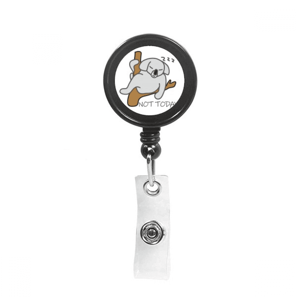 tree bag bear tree branch  Retractable Keychain Badge Holder ID Badge