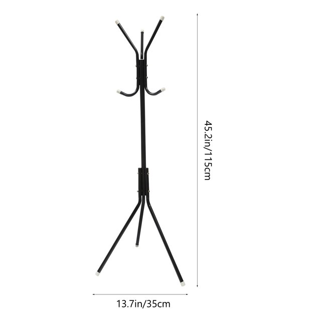 tree hat rack Iron Coat Stand Tree Holder Hanger Tree Branch Hat Rack 6 Hooks Clothes Organizing