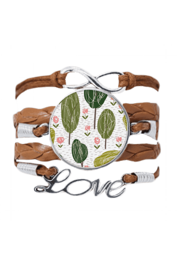 tree s art pattern bracelet love chain ornament wristband