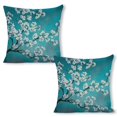 thumbnail image 1 of tree white flowers linen throw pillowcase decoration pillowcase gifting preferred 20x20 inch cushion cover 2 sets sofa pillowcase sofa bedroom living room car, 1 of 7