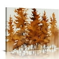 thumbnail image 1 of trees leaves Canvas Ready to Hang Living Room Bedroom Home Office Wall Decor Canvas Prints Wall Art, 1 of 6