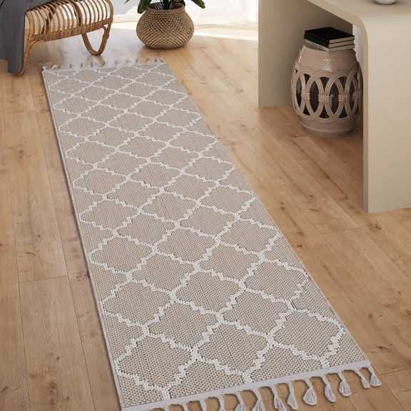 /trellis Area Rug 2x8 Loom & - Stain , Non-shedding, Pet , , Medium Pile Exquisite , Stain-, And Safe, Easy Maintenance