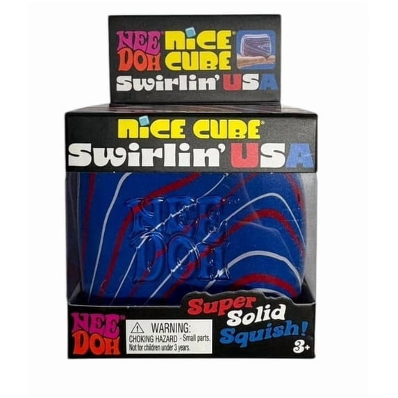 trending nee doh like nice cube, 1 RANDOM USA COLOR CHOSEN, STRESS CUBE RELIEVE, SENSORY FIDGET