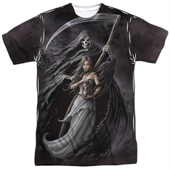 trevco men's anne stokes double sided print sublimated t-shirt, summon white, xx-large